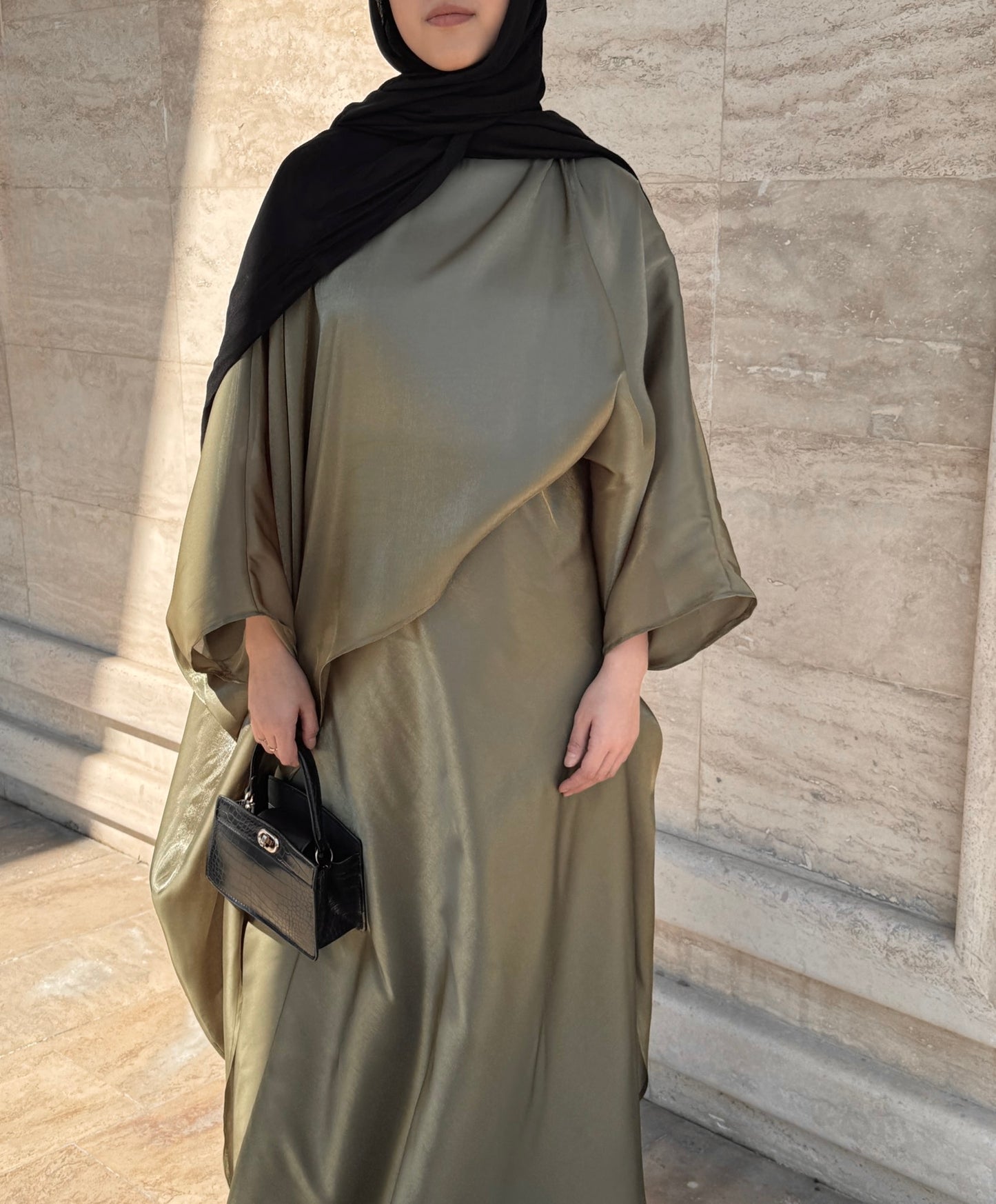 The Flowy Skirt-Green