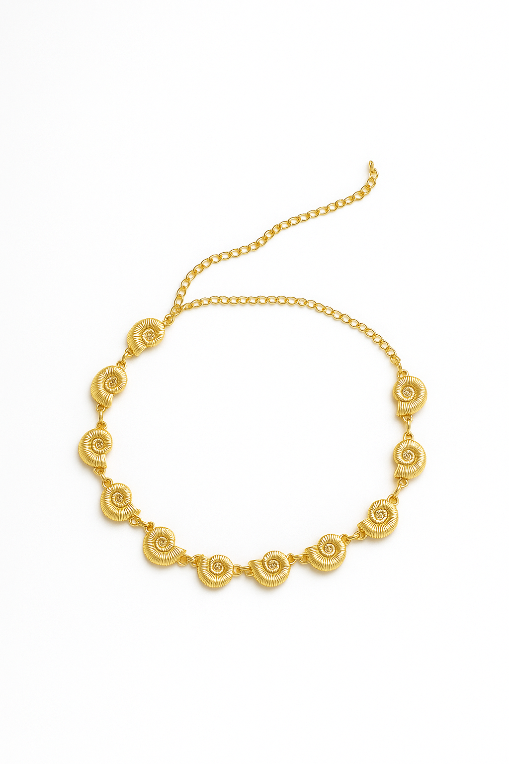 Seashell Chain Belt