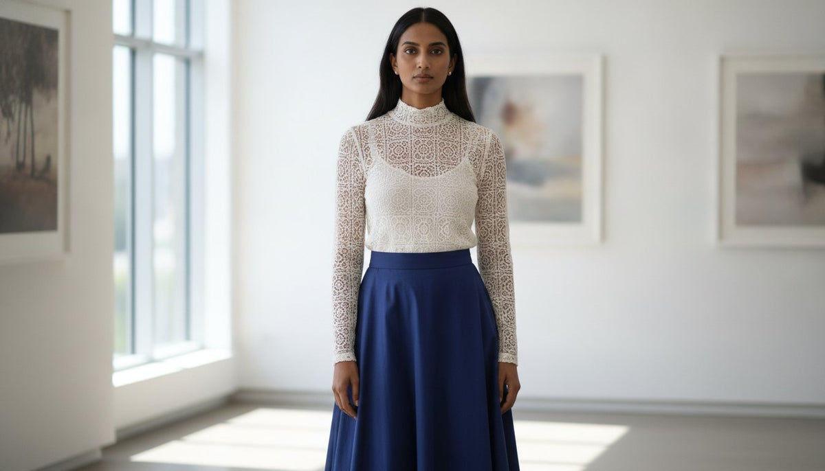 Lace Top Outfit Ideas: A Guide to Modest Elegance and Sophisticated Styling
