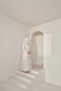 Butterfly Abaya-White
