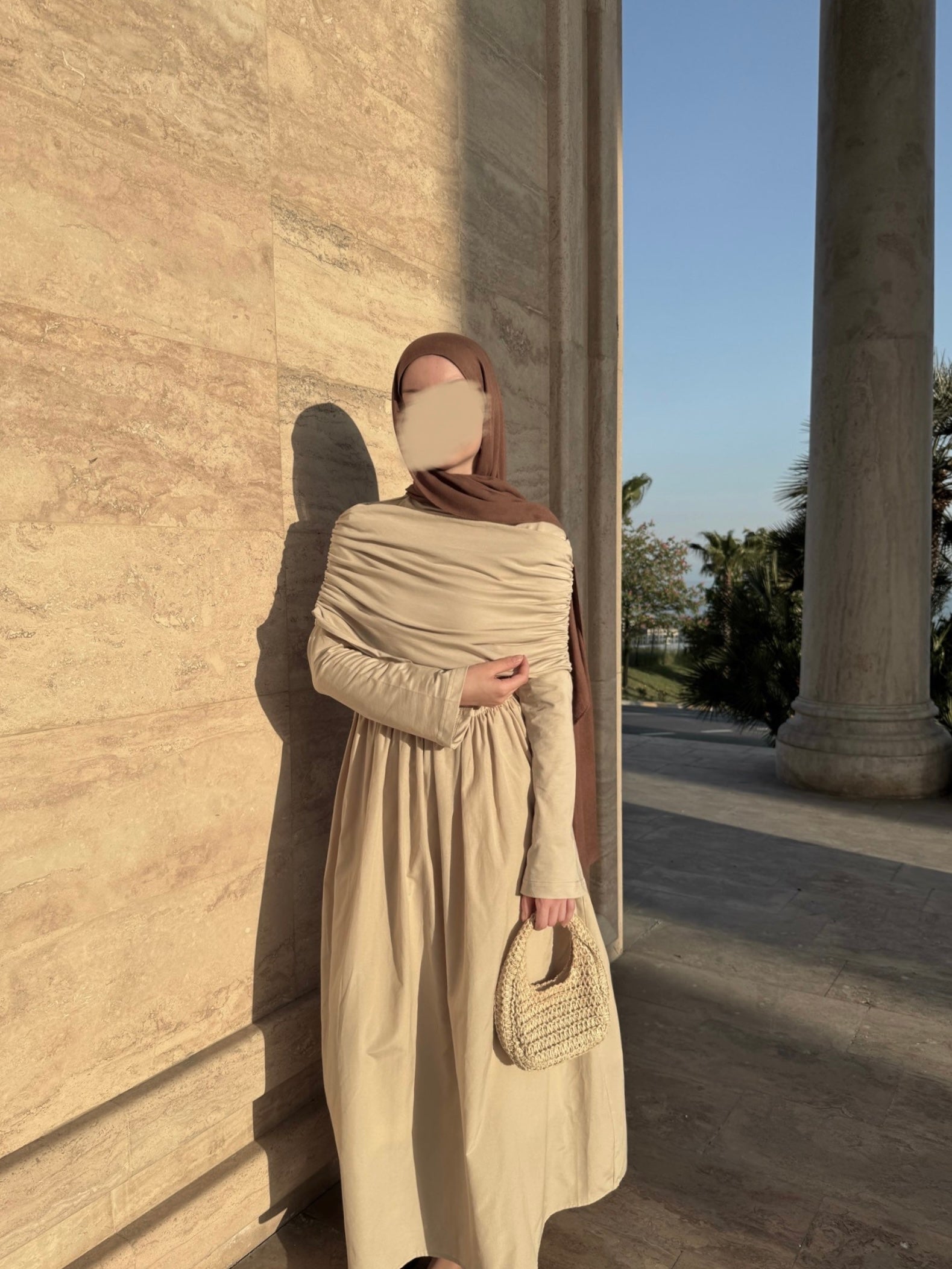 Princess Dress-Beige