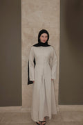 Sade Abaya Set-Beige