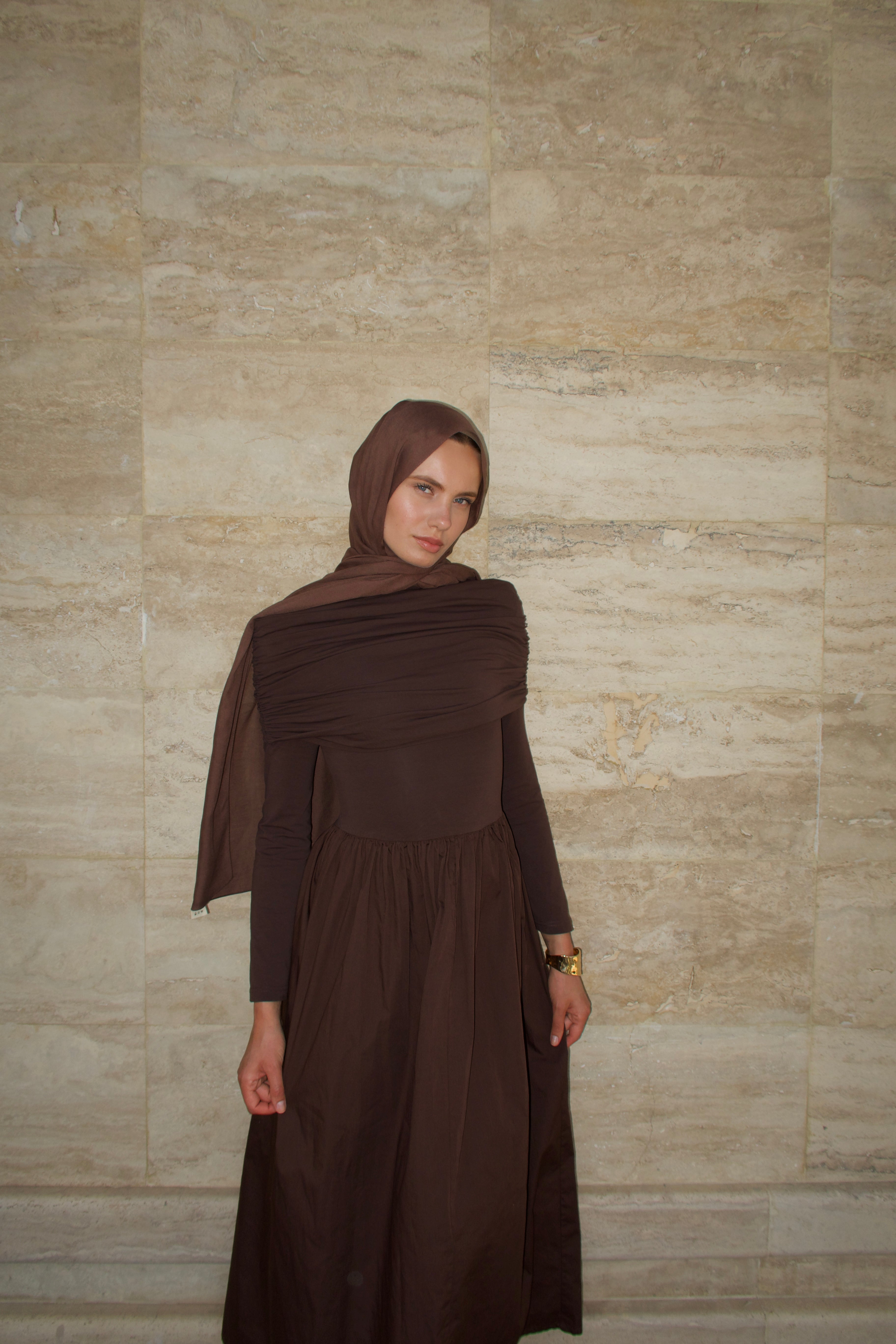 Princess Dress-Brown