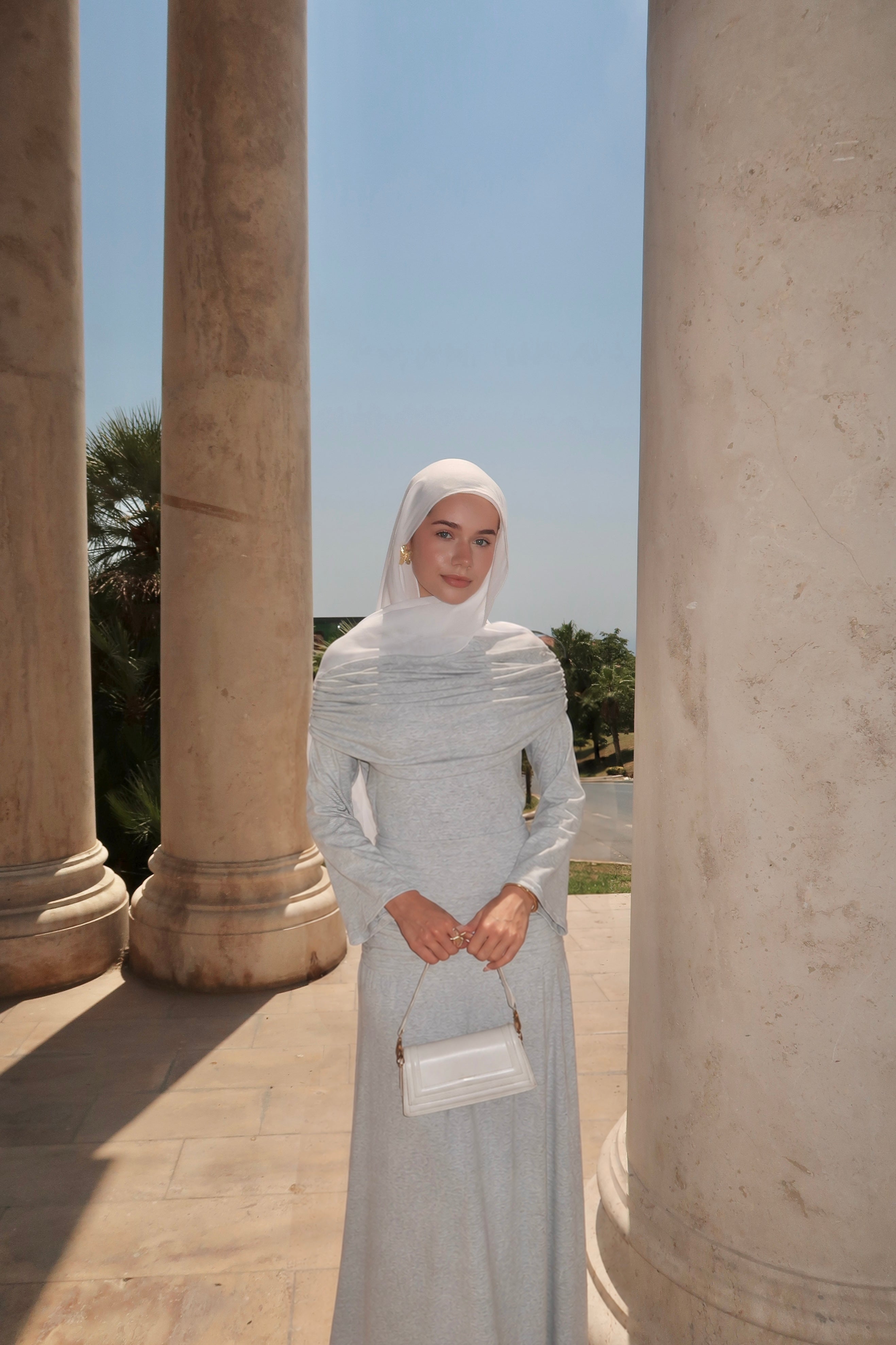 Princess Top-Grey