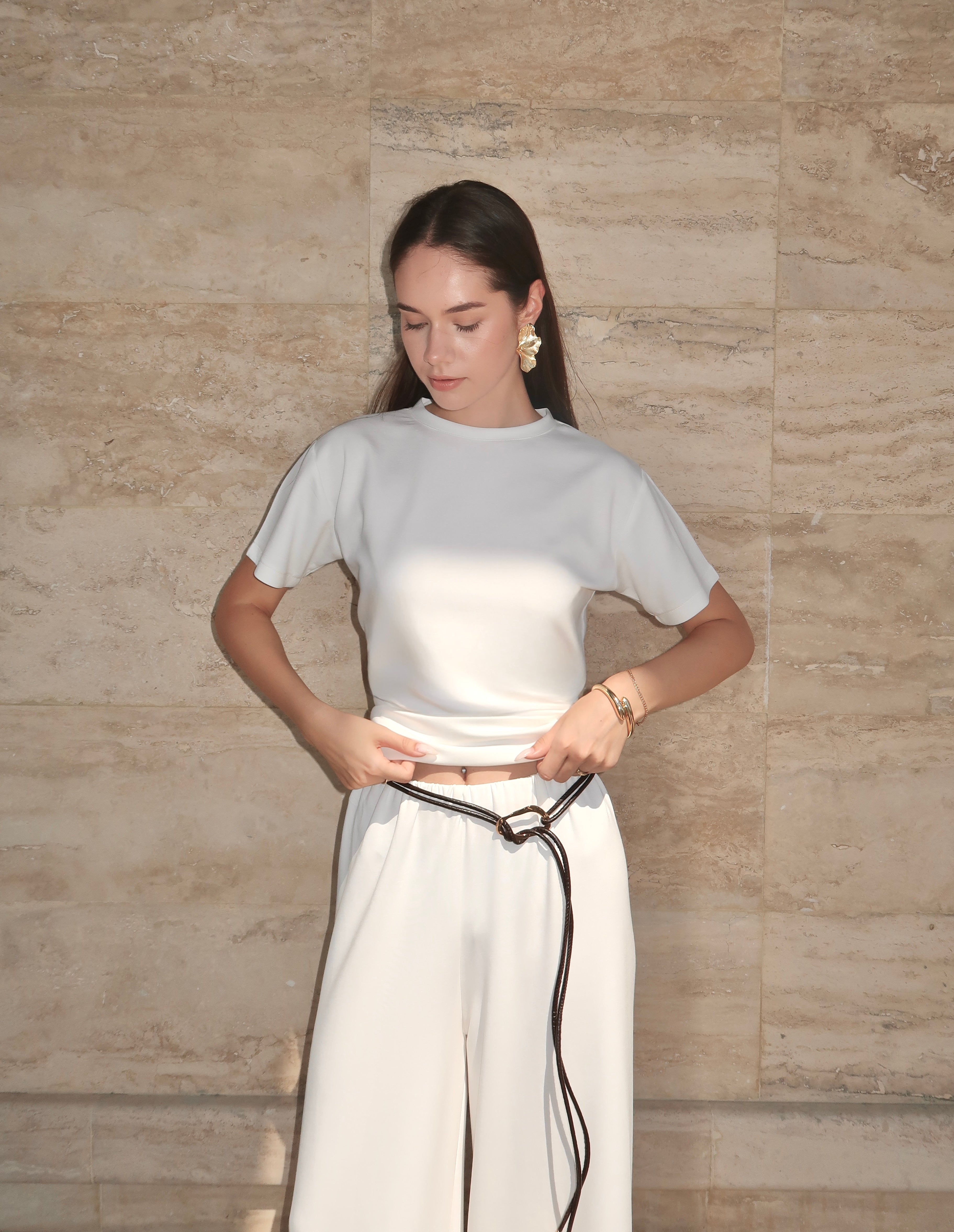 Basic T-Shirt-Beige