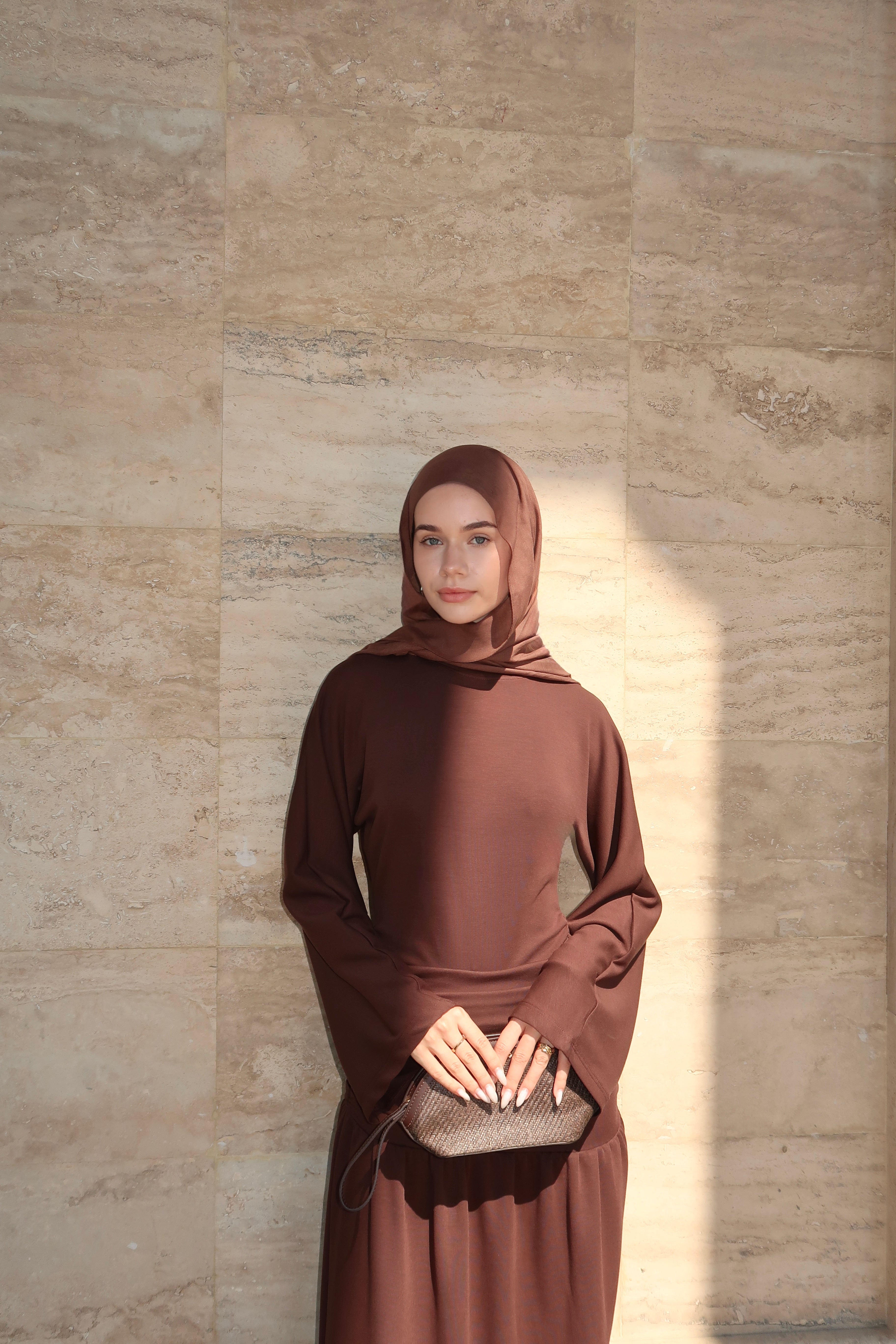 Sculpt Top-Brown