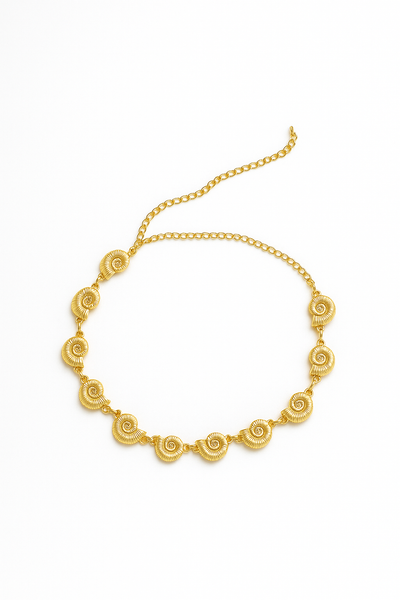 Seashell Chain Belt
