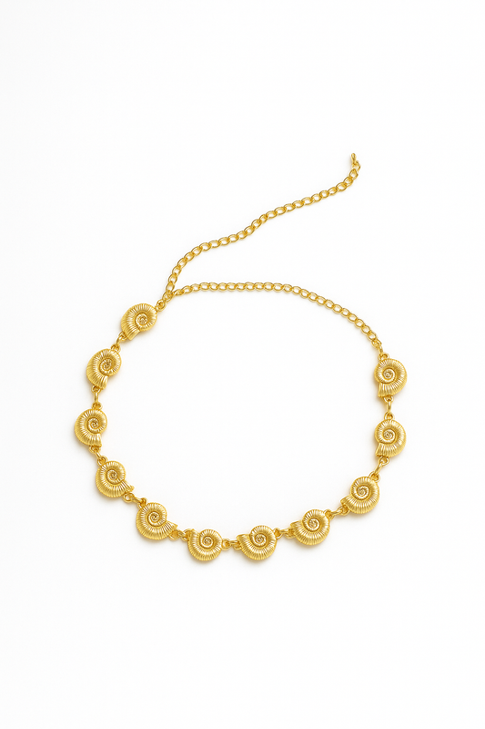 Seashell Chain Belt