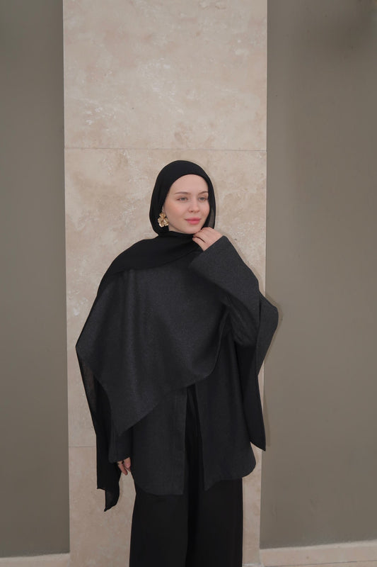 Scarf Jacket 2.0-Grey