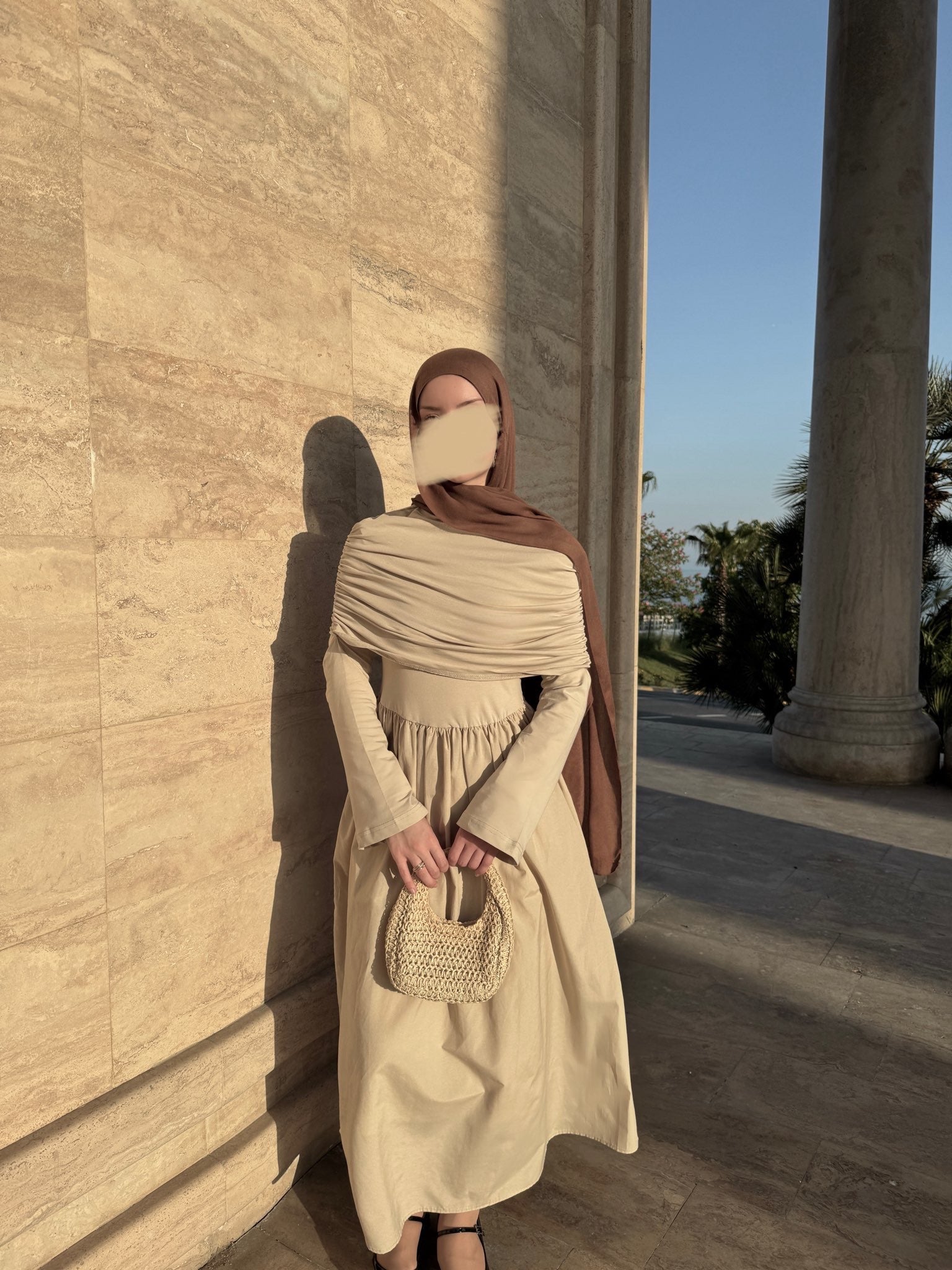 Princess Dress-Beige