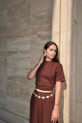 Basic T-Shirt-Brown