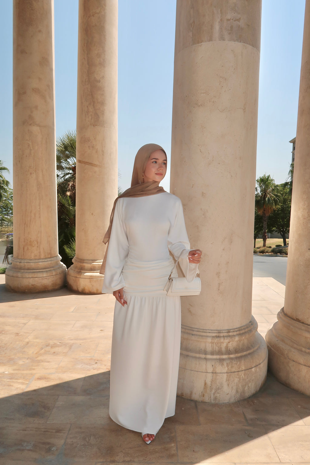 Sculpt Top-Beige