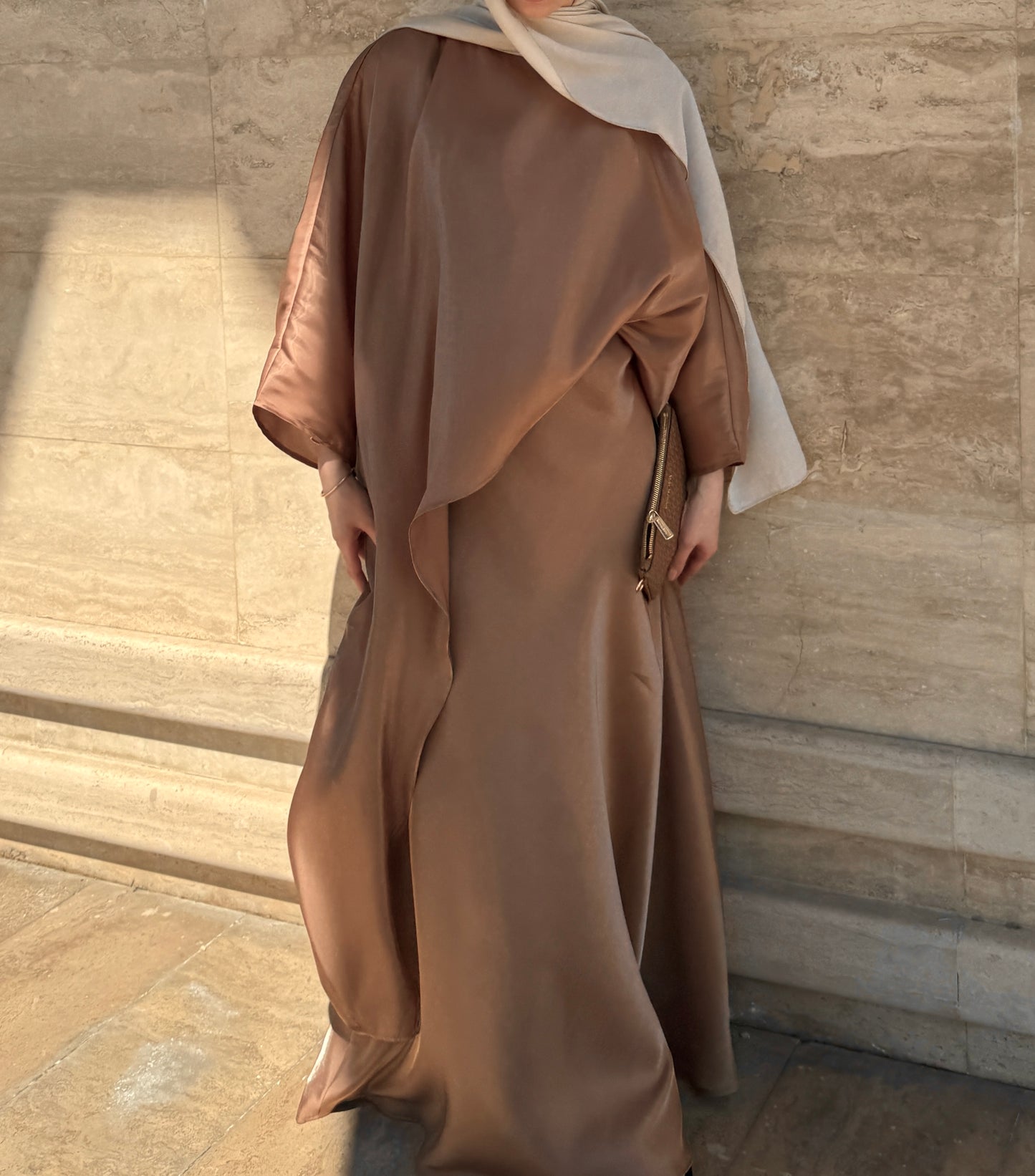The Flowy Skirt-Brown