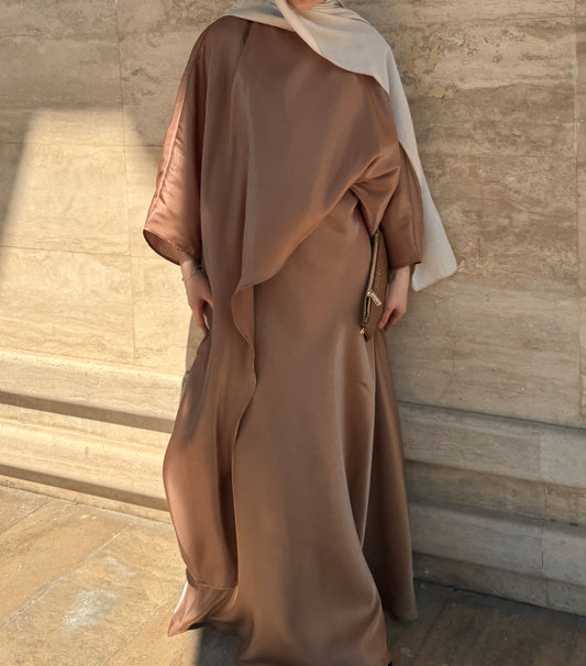 The Flowy Skirt-Brown